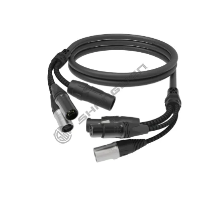 Power /XLR male+female Plug/RJ45-RJ45